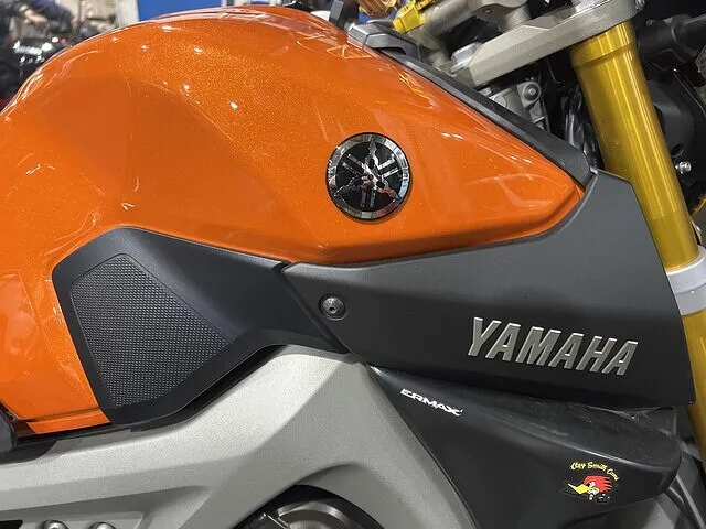 バイク車検　ヤマハ MT-09　ブレーキフルード交換｜神戸市中央区　車検・整備