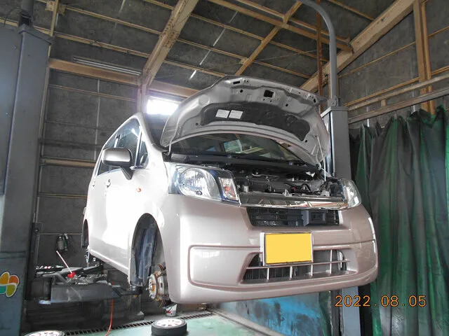 掛川市　車検・整備│ダイハツ ムーヴ　タイヤ交換
