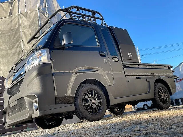 ハードカーゴボックス取付 ハイゼットトラック│掛川市 パーツ取付