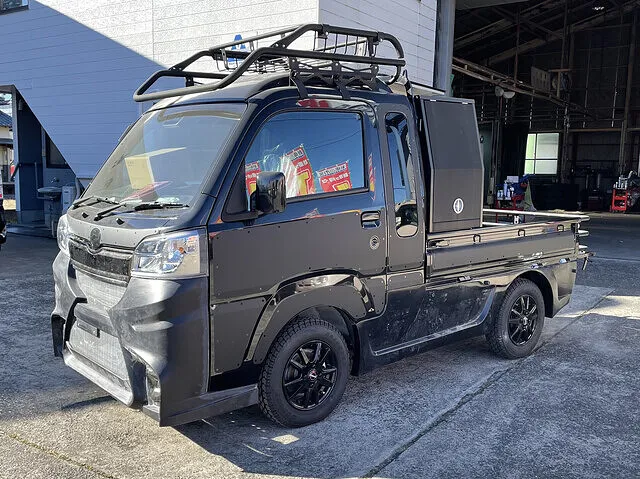 ハードカーゴボックス取付 ハイゼットトラック│掛川市 パーツ取付