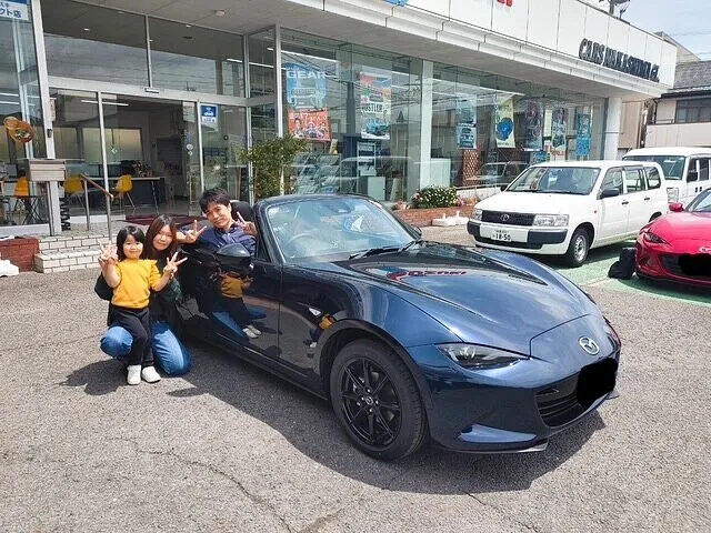 納車式の様子