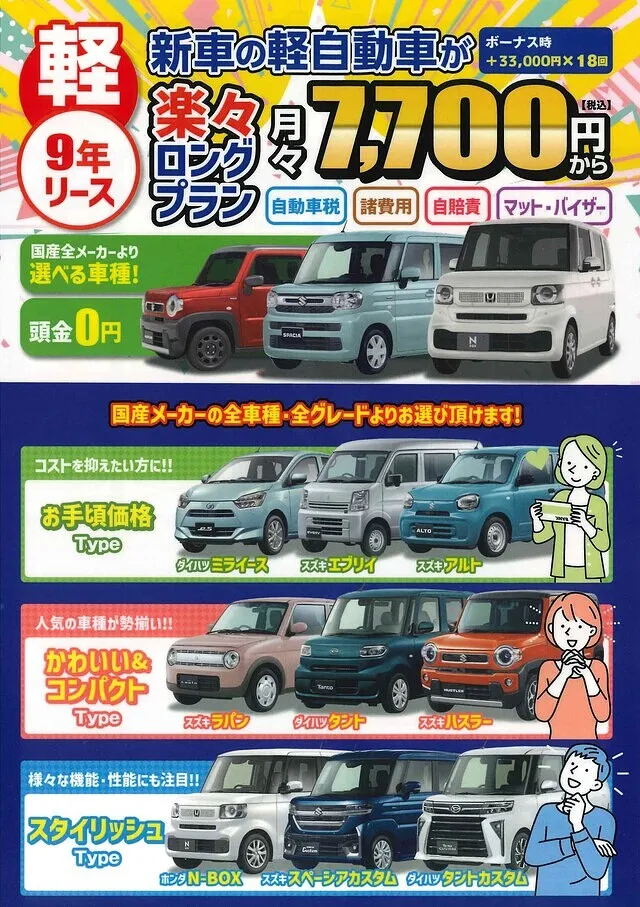 楽々ロングプラン　月々6,600円(税込)～