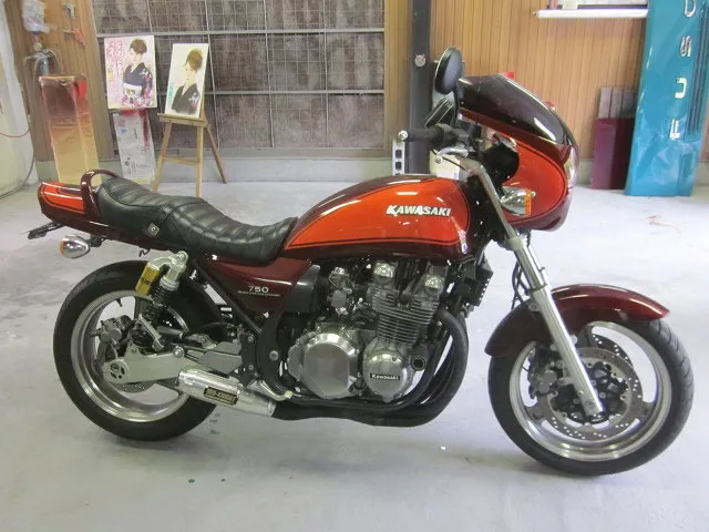 ゼファーχ.750ビキニカウル ワールドウォーク ゼファー750 ビキニカウル タイプAERO