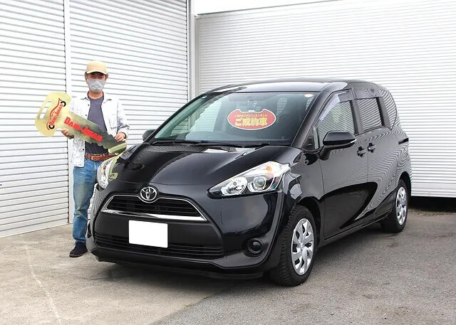 中古車　シエンタ　ご購入　群馬県邑楽郡大泉町　M様