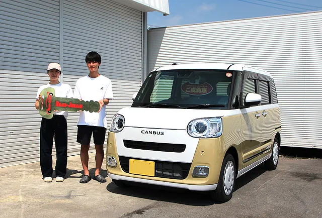 未使用車　ムーブキャンバス　ご購入　鴻巣市在住　F様