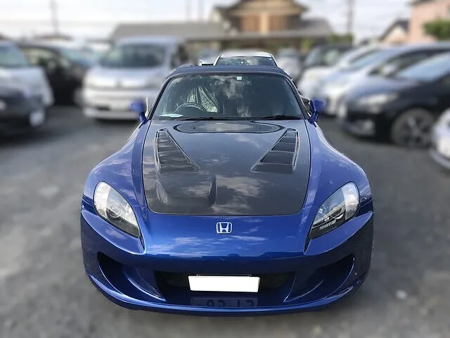 HONDA　S２０００　ボンネット　クリア剥げ補修