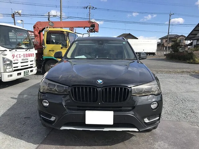 BMW X3 ボンネット　キズ補修