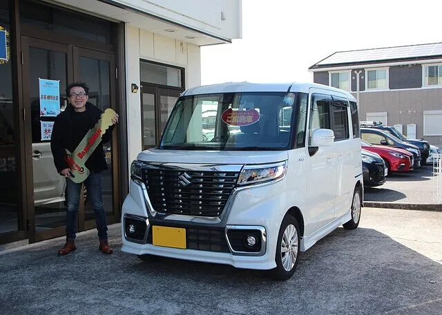 中古車　スペーシアカスタム　ご購入　埼玉県越谷市K様　