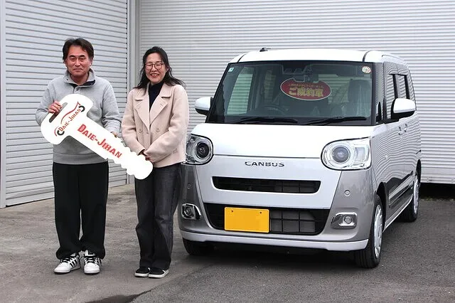 ムーヴキャンバス未使用車　ご購入　埼玉県鴻巣市在住　K様