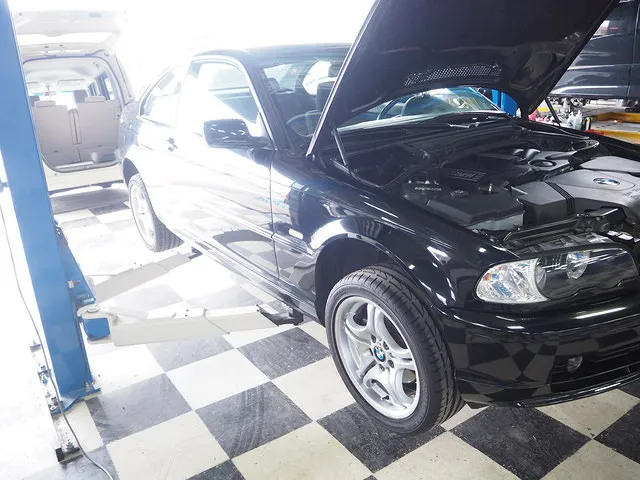 BMW E46 318ci 車検整備 新潟市のお客様