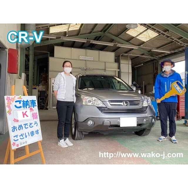 ホンダ　CR-V　ご納車！！