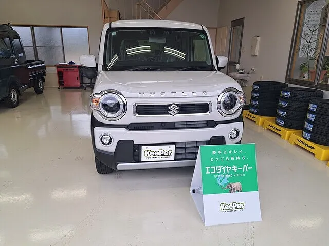 エコダイヤキーパー　新車施工　ハスラー