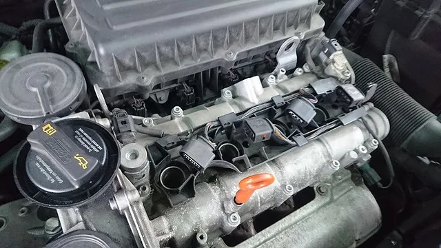 VWポロ（9N） エンジンチェックランプ点灯 走行不調診断整備 半田市 Bosch Car Service 巽自動車