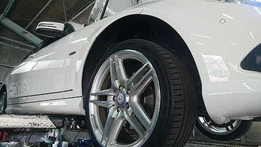 メルセデス・ベンツCクラス（W204）エンジンチェックランプ点灯　エアポンプ不良。