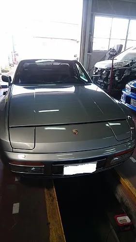 ポルシェ944S2　エアコン効かず　点検診断　適正フロンガス充填＆動作確認等　