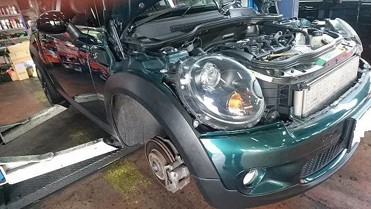 BMW-MINI（ミニ）R56 クーパーS （MF16S）クラッチオーバーホール、他整備作業 半田市 Bosch Car Service 巽自動車