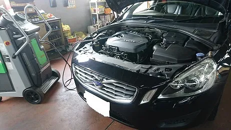 ボルボV40 カーエアコンクリーニング（by ボッシュサービス） 半田市 Bosch Car Service 巽自動車