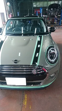 BMW-MINI ガラスコーティング作業（自社施工）のご依頼を頂きました。(GLASS NEO・グラスネオ)