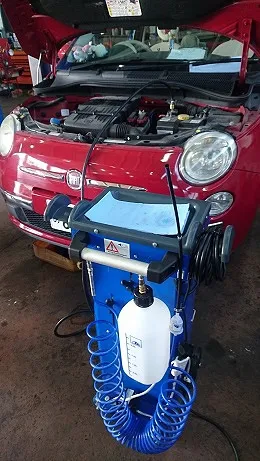 FIAT(フィアット)500の整備やオイル交換など