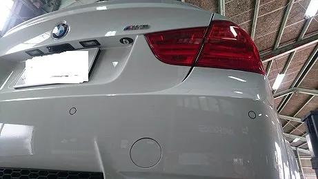 BMW　M3セダン(E90型M3)　エンジンサブフレームやスタビライザー、ブッシュ＆ステー＆エンジンマウントなどの交換作業です。