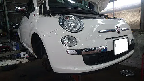 FIAT500・TwinAir　１年法定点検整備
