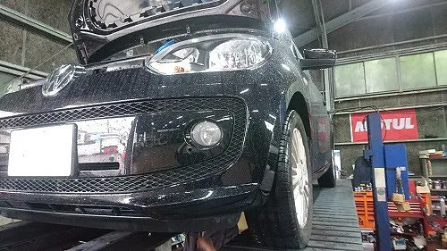 VW UP! （アップ）エンジンオイルを交換