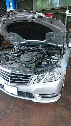 メルセデス・ベンツE250ワゴン　１２カ月法定点検整備