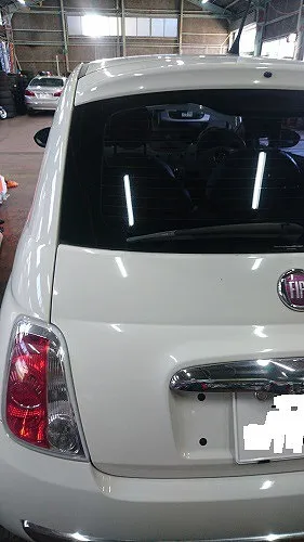 フィアット(FIAT)500 車検整備 半田市 Bosch Car Service 巽自動車