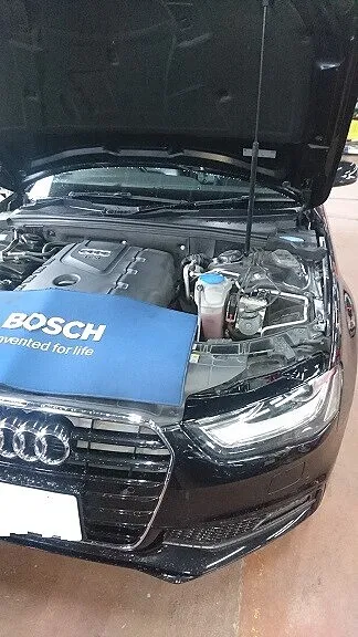 今夏も多くのお車にボッシュ、エアコンクリーニング施工等実行