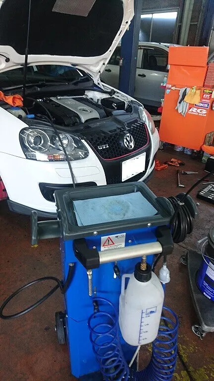 VWゴルフGTI 湿式DSGフルード、Bフルード、Eｵｲﾙ交換等