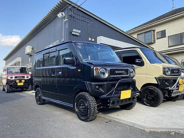 ジムリィ フォグランプカバー・フェイスキット取付 | カスタム