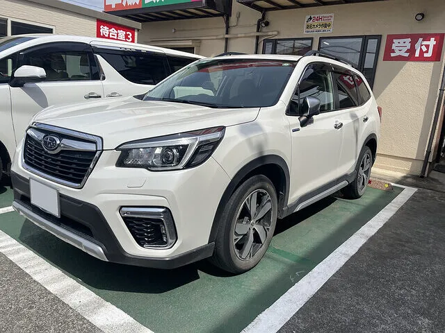 スバル フォレスター ハイブリッド アドバンス　タイヤ交換　サマータイヤ履き替え│車検・整備　猿島郡境町
