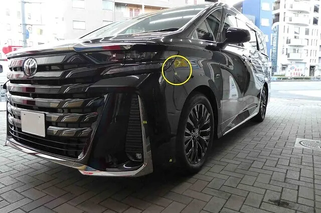 トヨタ ヴェルファイア フロントフェンダー フロントバンパー