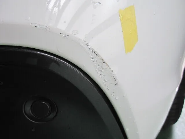 BMW X3　リアバンパー　擦り傷修理　キズ・ヘコミ修理│大阪市平野区　鈑金塗装