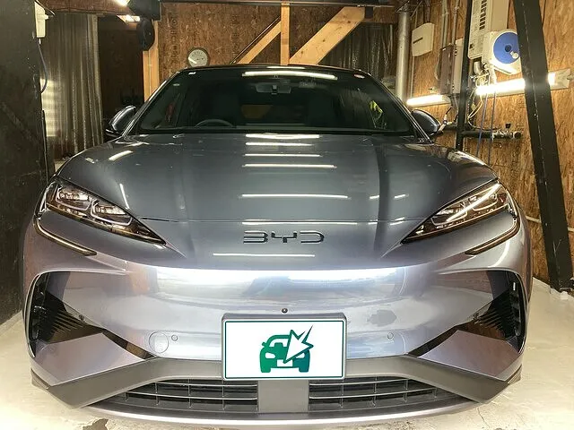 ボディコーティング　施工事例　　BYD　1