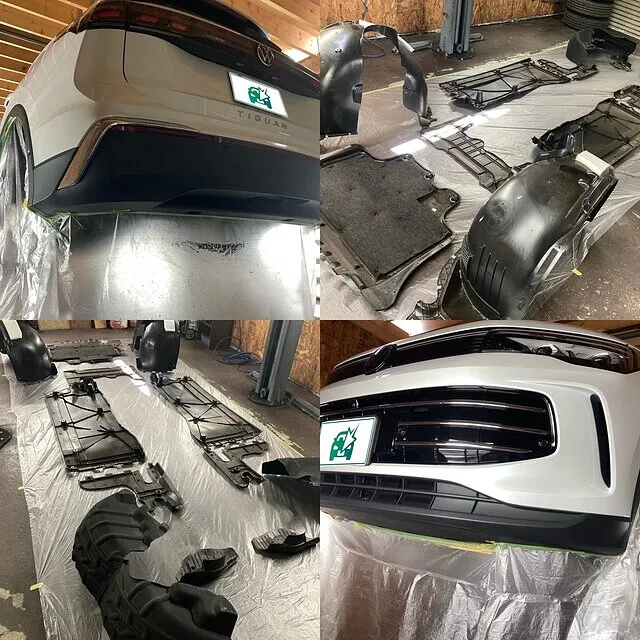 塩害ガード　施工事例　フォルクスワーゲン　2