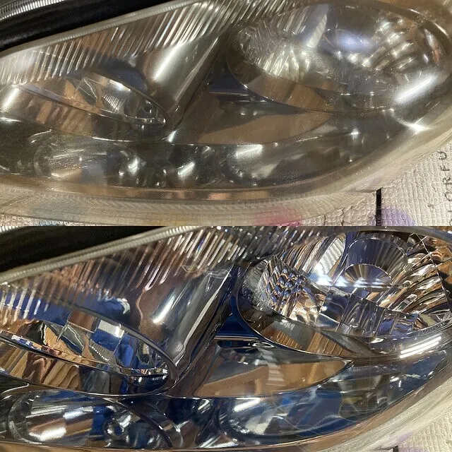 ヘッドライトリペア　施工事例　トヨタ　7