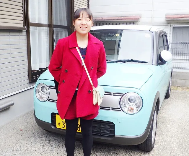 月々払いで新車をリースのTちゃん　女性安心カーリースのお店フラット7泉佐野南店