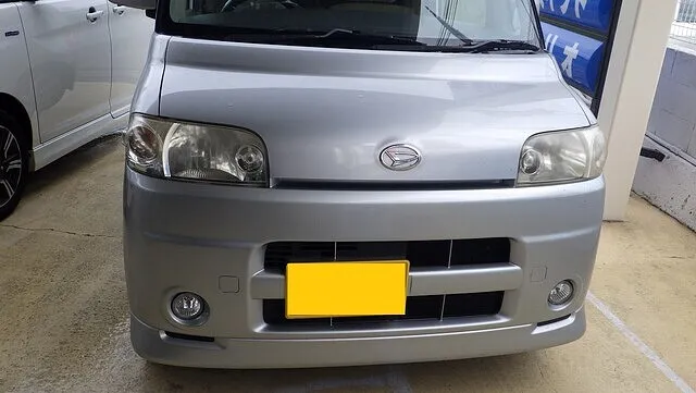 ダイハツ　タント　車検整備　ドライブシャフトブーツ交換　タイロッドエンドブーツ交換　泉佐野市　貝塚市　泉南市　阪南市　カーサービスシンワ