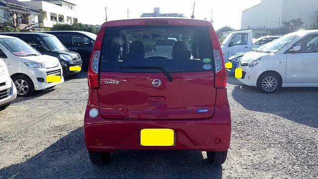 日産　デイズ　後ろ廻り損傷　板金塗装　交換修理　泉南郡のお客様　カーサービスシンワ
