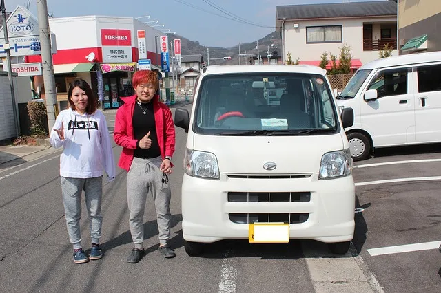 免許とりたてのＡ様　仕事で使用できるﾊｲｾﾞｯﾄを購入