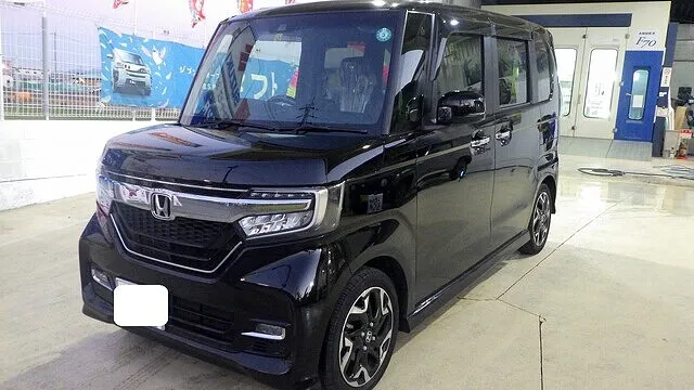 ホンダ　N-BOX　助手席のドア　車　キズ修理　田尻町のお客様　カーサービスシンワ