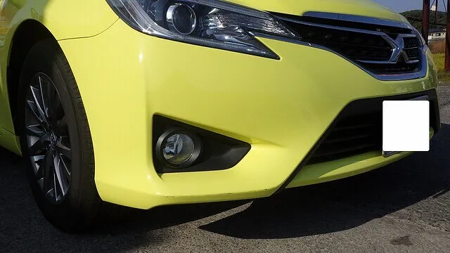 トヨタ　マークX　フロントバンパー　キズ修理　泉佐野のお客様　カーサービスシンワ