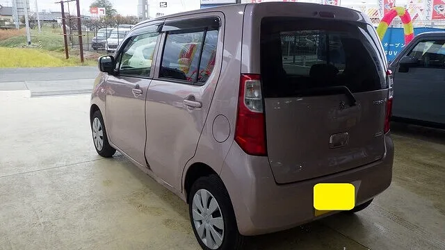スズキ　ワゴンR　左側面　キズヘコミ修理　安心　綺麗な仕上がり！　阪南市のお客様　カーサービスシンワ