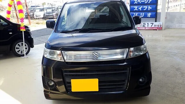 スズキ　ワゴンR　車検整備　タイヤ交換　キー電池交換　泉佐野市　泉南市　阪南市　貝塚市　カーサービスシンワ