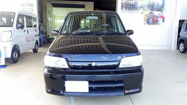 初代キューブを全塗装させて頂きました！阪南市より　