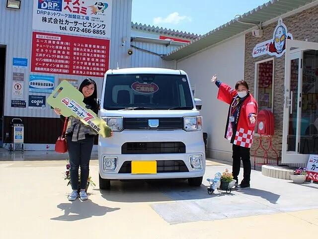 カーリースでダイハツウェイクを乗っていただくN様　＃