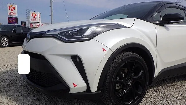 C-HR フロントバンパー　キズ修理　格安　カーサービスシンワ