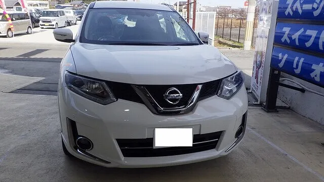 日産　エクストレイル　T32　車検事例　大阪府　泉佐野市
