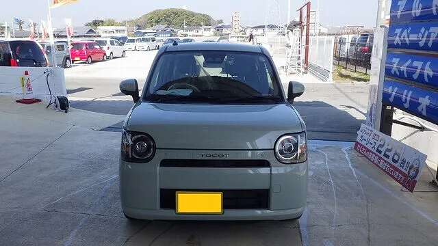 ダイハツ　トコット　車検事例　大阪府泉北郡忠岡町